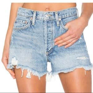 AGOLDE Parker vintage cut off shorts